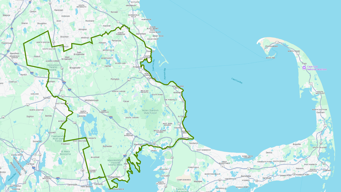 map with lines min